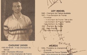 Triplette Didier CHOUPAY - Michel LOY et Patrick MILkOS