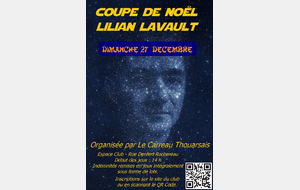 COUPE DE NOEL - TRIPLETTE MIXTE