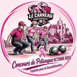 CONCOURS EN TRIPLETTE MIXTE - OCTOBRE ROSE